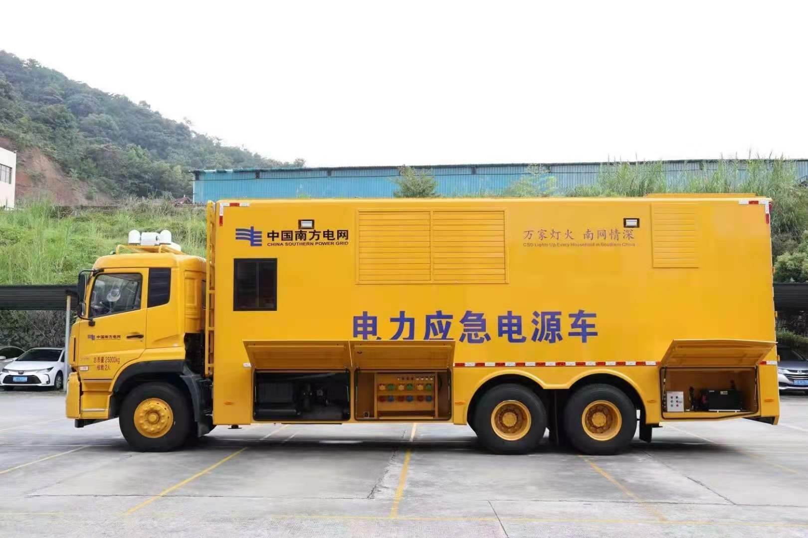 方正安康大型柴油发电机发电车UPS电源出租租赁